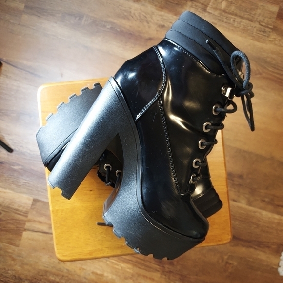 Jacobies Beverly Hills boots Nelia 1 size us 6.5 black - Picture 4 of 15